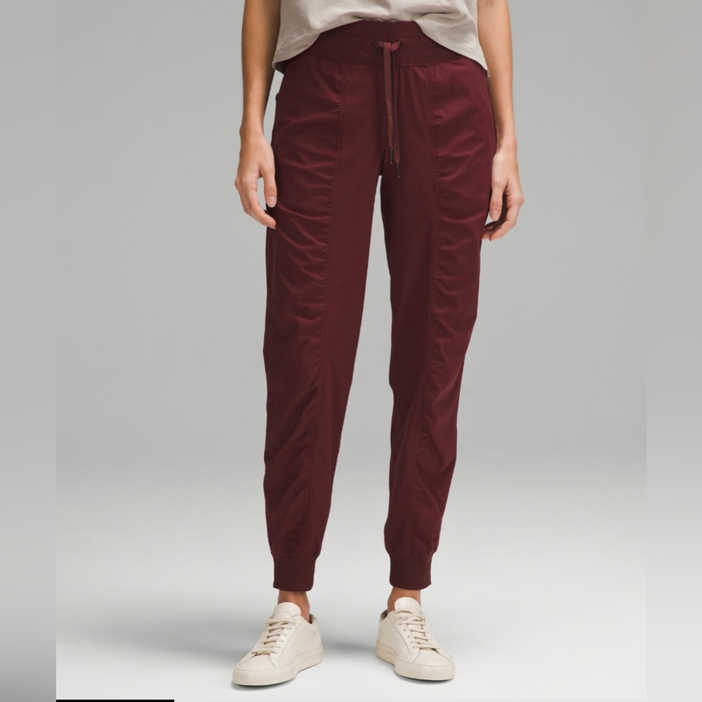 lululemon athletica Women's Maroon Track Jogger Pants